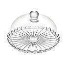 Boleira De Vidro Com Tampa Petalas De Jasmin