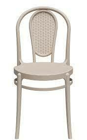 cadeira retro rattan