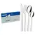 Faqueiro Tramontina Búzios Aço Inox Jogo De Talheres 24 Pçs - comprar online
