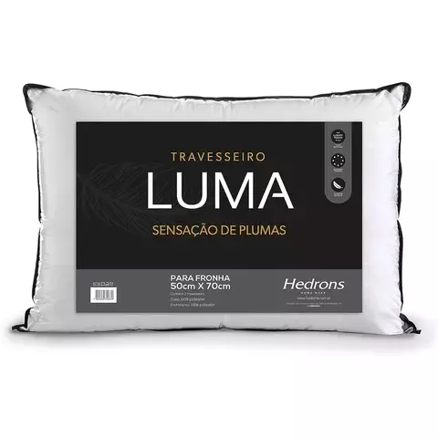 Travesseiro Luma King- 50X90 2 unids
