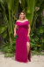 Vestido de Festa Modelo Taila Ref 1197P - Casa Das Madrinhas | Moda Festa