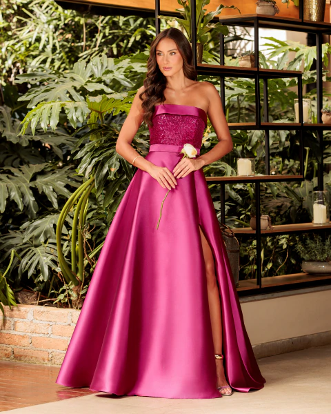 Imagem do Vestido de Festa Modelo Kora Ref P1313