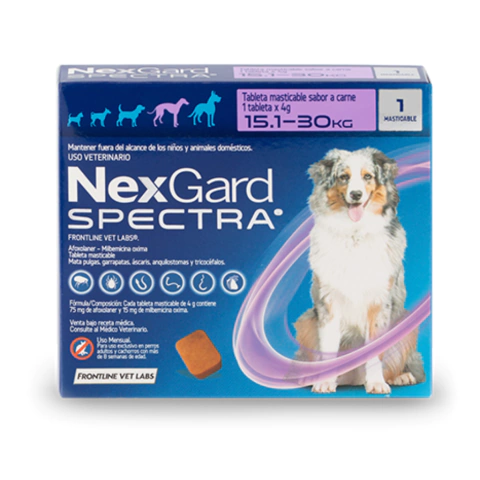 NexGard Spectra® 15,1 a 30kg - comprar online