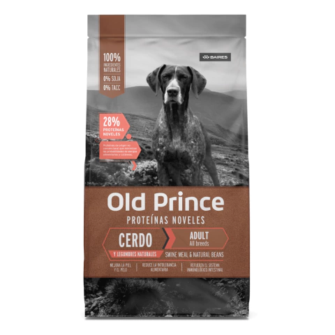 Old Prince Proteínas Noveles Adultos Todas las Razas Cerdo y Legumbres Naturales - comprar online