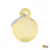 Small Round Golden Brass (Pequeña)