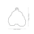 White Poodle Caniche - comprar online