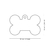 Chapita Rainbow Hueso Grande - comprar online