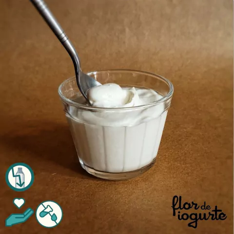 Iogurte grego de KEFIR preparado pela culinarista da Flor de Iogurte
Comida de Verdade - 100% Artesanal  - Sem Conservantes - Alimentação Saudável
