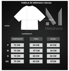 CAMISETA CASUAL PRIME METANOIA MOD. TERRACOTA® - loja online