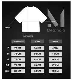 CAMISETA OVERSIZED METANOIA ® MOD. MATTHEW - comprar online