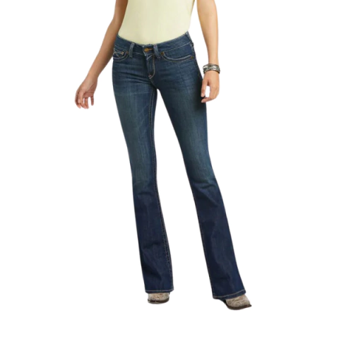 Calça Feminina Ariat Mid rise boot cut Pacífic - comprar online
