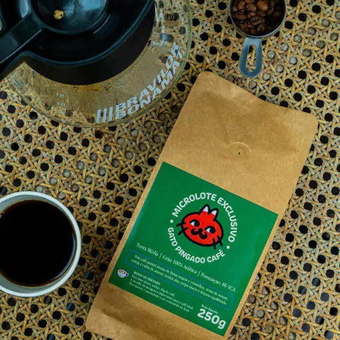 Café Microlote Gato Pingado®️ Grãos (EDIÇÃO LIMITADA)