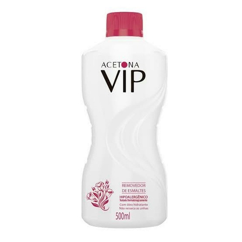 Acetona Vip 500ml Removedor de Esmalte