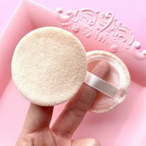 Esponja de Pó Maquiagem com 2