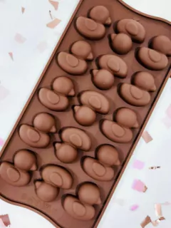 Molde De Silicona Patitos