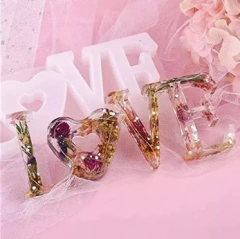 Molde De Silicona Cartel Love con Corazon