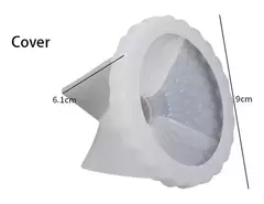 Molde De Silicona Para Resina Alhajero, Caja, Maceta Rombos
