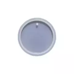 Molde De Silicona Circulo Especial Llaveros, Resina