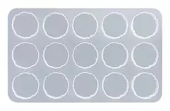 Molde De Silicona Circulos - Ideal Resina - comprar online