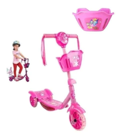 Monopatín Infantil 3 Ruedas Con Canasto Base X-treme en internet