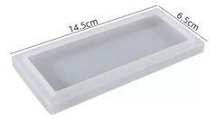 Molde De Silicona Cajita Rectangular Especial Resina en internet