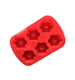 Molde De Silicona 6 Flores 3d - Modelo Plumería Rubra - Especial Jabones en internet