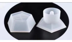 Molde De Silicona Para Caramelera O Alhajero Para Resina - comprar online