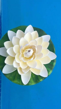 Flor De Loto Flotante X Unidad De 17,5 Cm - comprar online