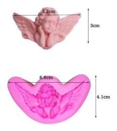 Molde De Silicona Ángel Especial Porcelana Fria, Jabón, Etc. - comprar online