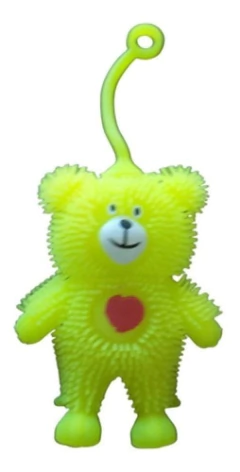 Squishy Oso Yoyo Fluo Con Luz - Antiestrés X Unidad.