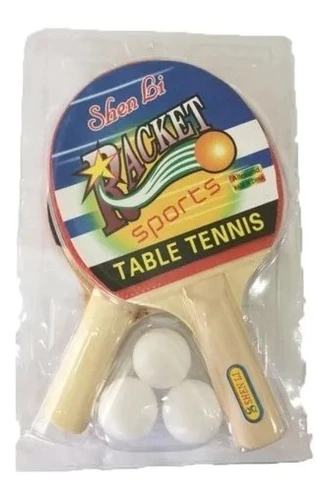Raquetas De Tennis + 3 Pelotitas En Blíster