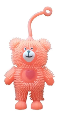 Squishy Oso Yoyo Fluo Con Luz - Antiestrés X Unidad.