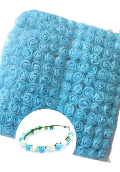 Flores Goma Eva 2,5cm X 100u Especial Vinchas, Candy, Etc. - Lua Distribuidora