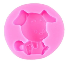Molde Silicona Cachorro Sentado Para Porcelana, Chocolate - comprar online