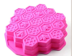 Molde De Silicona Panal De Abejas Especial Para Jabones - Lua Distribuidora
