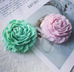 Molde De Silicona Flor Peonia Grande - Lua Distribuidora