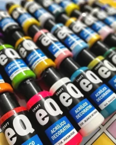 Acrílico Decorativo Eq Art & Craft X 9 Unidades en internet