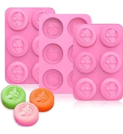 Molde De Silicona Círculos Abeja - Especial Para Jabones, Velas, Etc. - comprar online