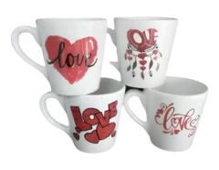 Tazas De Cerámica Estampadas