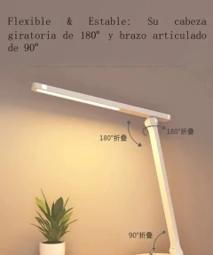 Imagen de Lampara Velador Led Escritorio flexible Recargable Usb Touch