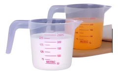 Jarra Medidora De Plastico Con Pico Vertedor 250ml