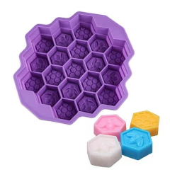 Molde De Silicona Panal De Abejas Especial Para Jabones - comprar online