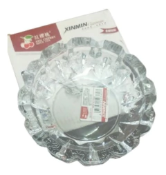 Cenicero Redondo - Vidrio Labrado x unidad