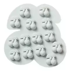Molde De Silicona Guindas - Lua Distribuidora