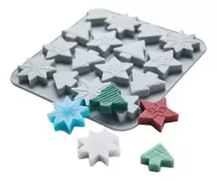 Molde Silicona Navideños Ideal Resina, Chocolate, Jabones - comprar online