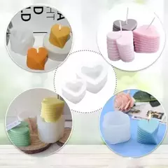 Molde De Silicona Corazón Especial Para Velas, Jabones, Etc.