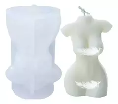 Molde Silicona Torso Mujer Especial Velas, Jabón, Yeso