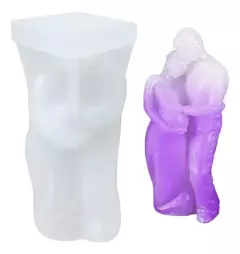 Molde Silicona Pareja con Mujer Embarazada - comprar online