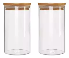 Imagen de Frasco Almacenamiento De Vidrio 750ml Con Tapa x unidad