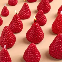 Molde Silicona Frutilla Ideal Velas, Jabón, Yeso en internet